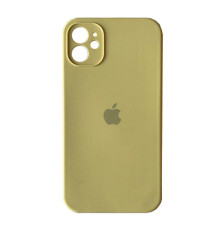Silicone Case Full Camera Square side for iPhone 11 Yellow mag-2000001349908100806