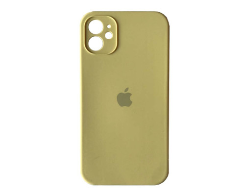 Silicone Case Full Camera Square side for iPhone 11 Yellow mag-2000001349908100806