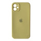 Silicone Case Full Camera Square side for iPhone 11 Yellow mag-2000001349908100806