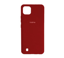 Чохол Silicone Case Full for Realme C11 2021 Red mag-200000135392943971