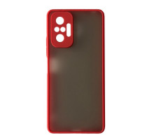 Чохол-бампер захисний Gingle Matte Case Xiaomi Redmi Note 10 Pro red mag-200000136151144683