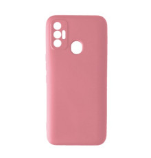 Чохол Silicone Case Camera (no logo) для Tecno Spark 7 peach mag-2000001364857100961