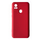 Чохол Silicone Case Camera (no logo) для ZTE Blade A31 2021 red mag-200000137328656912