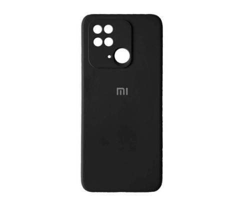 Чохол Silicone Case Full for Xiaomi Redmi 10C Black mag-200000138856336169