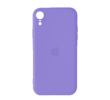 Silicone Case Full Camera Square side Copy for iPhone XR Lilac mag-2000001389676142637