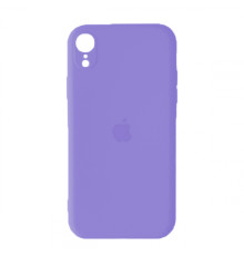 Silicone Case Full Camera Square side for iPhone XR Lilac mag-2000001389676142637