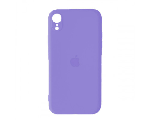 Silicone Case Full Camera Square side for iPhone XR Lilac mag-2000001389676142637