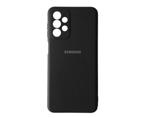 Чохол Silicone Case Full for Samsung A23 4G (A235) Black mag-2000001389911142065
