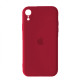 Silicone Case Full Camera Square side for iPhone XR Rose mag-2000001396797142647