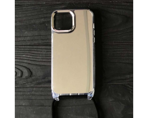 Чохол NEW ROPE MIROR CASE CAMERA FRAME for iPhone 14 Black mag-200000144565531898