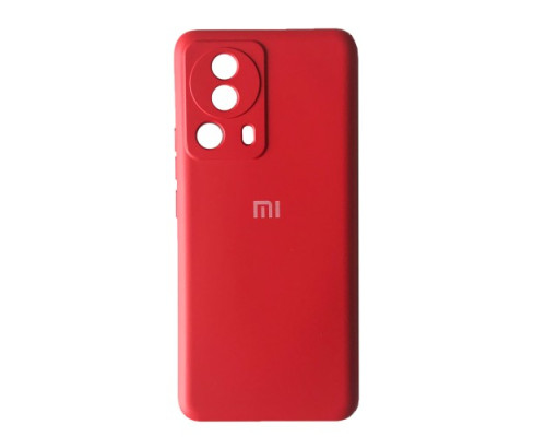Чохол Silicone Case Full for Xiaomi 13 Lite Red mag-200000146611733726