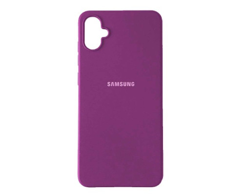 Чохол Silicone Case Full for Samsung A05 (A055) Grape mag-2000001488614104874