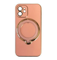 Чохол GLITTER SHINING HOLDER MagSafe for iPhone 12 Pink mag-200000149615218589