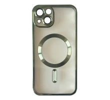 Чохол SHINING Camera MagSafe for iPhone 15 Dark green mag-2000001498996105143