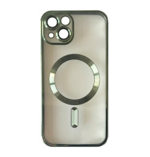 Чохол SHINING Camera MagSafe for iPhone 15 Dark green mag-2000001498996105143