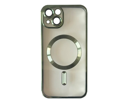 Чохол SHINING Camera MagSafe for iPhone 15 Dark green mag-2000001498996105143