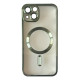 Чохол SHINING Camera MagSafe for iPhone 15 Dark green mag-2000001498996105143