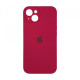Чохол Silicone Case Full Camera for iPhone 14 Plus (36) rose red mag-200000140085246381