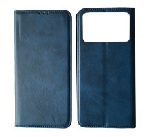 Чохол-книжка Black TPU Magnet for Xiaomi POCO C40 Blue mag-2000001407974102544