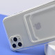 Чохол Silicone CARD CASE 1,5 mm for iPhone 11 Pro Max Transparent mag-200000141343213235