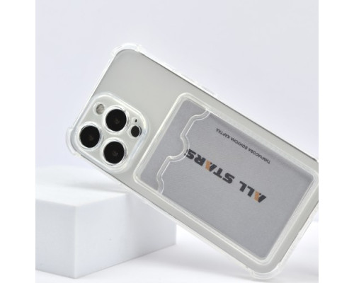 Чохол CARD CASE SAFE ANTI-SHOCK for iPhone 13 Pro Clear mag-200000141418713293