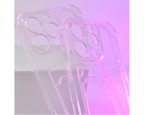 Чохол CARD CASE SAFE BRILIANT ANTI-SHOCK for iPhone 14 Plus Clear mag-200000141505413380