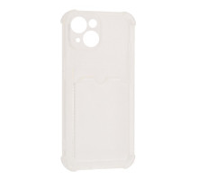 Чохол CARD CASE SAFE BRILIANT ANTI-SHOCK for iPhone 14 Plus Clear mag-200000141505413380