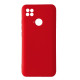 Чохол Silicone Case Camera (no logo) для Xiaomi Poco C40 red mag-2000001421628102749