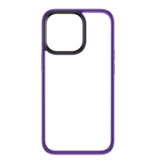 Чохол ROCK Guard TRANSPARENT Series for iPhone 14 Plus Purple mag-200000142771231237