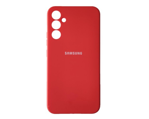 Чохол Silicone Case Full for Samsung A14 4G (A145) Red mag-200000142908239082