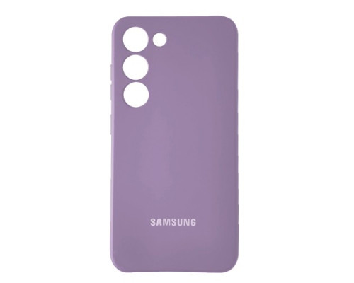 Чохол Silicone Case Full for Samsung S23 Lilac mag-200000142936539110