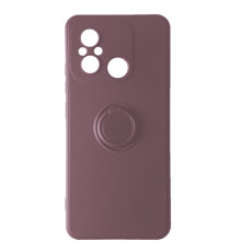 Чохол Ring Case для Xiaomi Redmi 12C Cherry purple mag-2000001439739103499