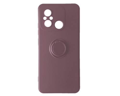 Чохол Ring Case для Xiaomi Redmi 12C Cherry purple mag-2000001439739103499