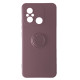 Чохол Ring Case для Xiaomi Redmi 12C Cherry purple mag-2000001439739103499