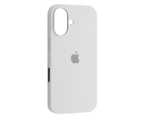 Чохол Silicone Case Full for iPhone 16 ( 9) white mag-200000154078753782