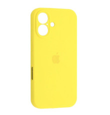 Чохол Silicone Case Full Camera Copy for iPhone 16 ( 4) yellow mag-2000001547441138538