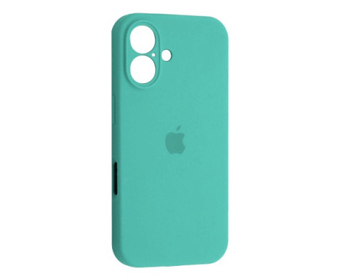 Чохол Silicone Case Full Camera Copy for iPhone 16 (21) azure mag-200000154754052062