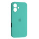 Чохол Silicone Case Full Camera Copy for iPhone 16 (21) azure mag-200000154754052062