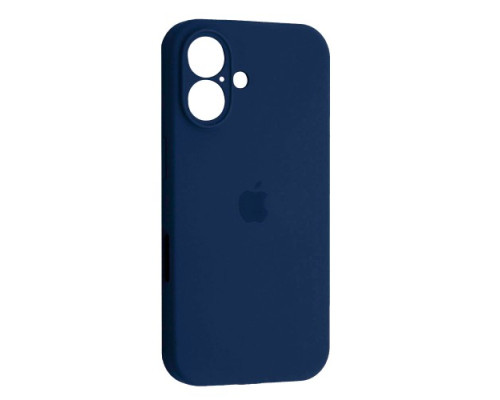 Чохол Silicone Case Full Camera Copy for iPhone 16 Plus (63) deep navy mag-200000154792252100