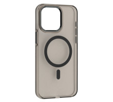 Чохол Silver Shield Magsafe for iPhone 16 Pro Max Transparent Black mag-2000001549087138956