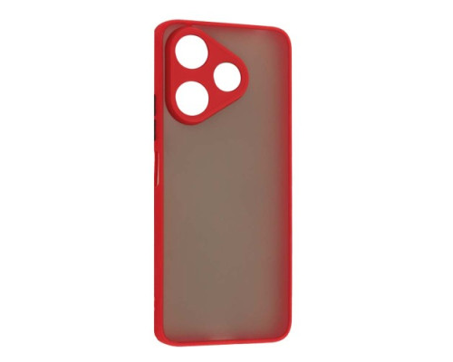 Чохол-бампер захисний Gingle Matte Case Xiaomi Redmi 13/Poco M6 4G red mag-200000155056458206