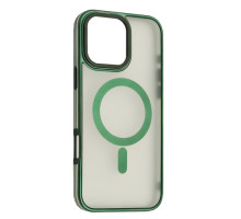 Чохол Perfect Case with MagSafe for iPhone 16 Pro Max titanium green mag-2000001552759131759