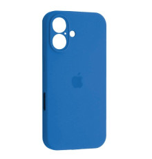 Чохол Silicone Case Full Camera Copy for iPhone 16 Plus (70) new lake blue дефект пакування mag-2000001554012106472