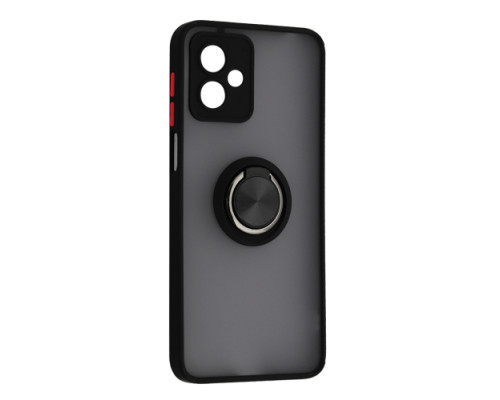 Чохол Gingle Ring Case for Motorola G14 4G Black mag-200000156010555752