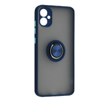 Чохол Gingle Ring Case for Samsung A05 (A055) Blue mag-2000001560358137998