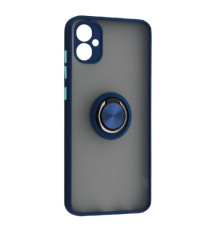 Чохол Gingle Ring Case for Samsung A05 (A055) Blue mag-2000001560358137998