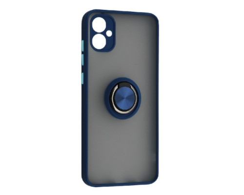 Чохол Gingle Ring Case for Samsung A05 (A055) Blue mag-2000001560358137998