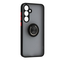 Чохол Gingle Ring Case for Samsung A25 Black mag-200000156046455781