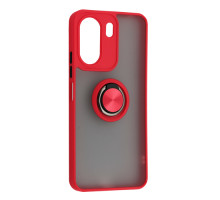 Чохол Gingle Ring Case for Xiaomi Redmi 13C/Poco C65 Red mag-200000156085355802