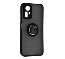 Чохол Gingle Ring Case for Xiaomi Redmi Note 12S Black mag-200000156114055821